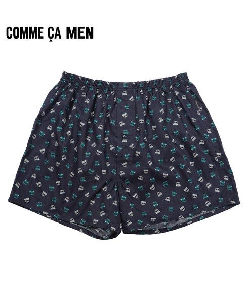 コムサメン COMME CA MEN ブロードスクールバス柄PT メンズ トランクス