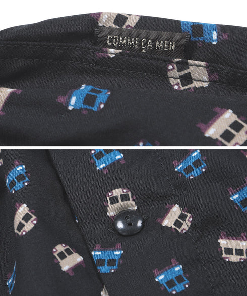 コムサメン COMME CA MEN ブロードスクールバス柄PT メンズ トランクス