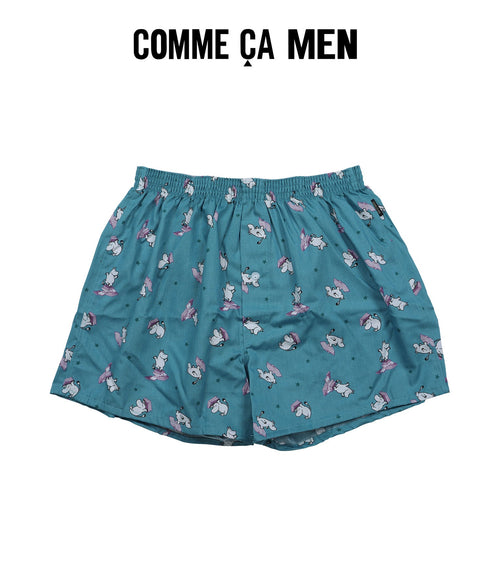 コムサメン COMME CA MEN ブロードムーミン&BOOK柄PT メンズ トランクス