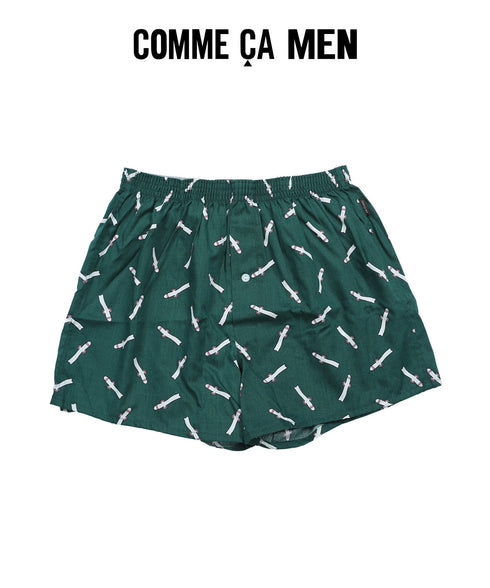 コムサメン COMME CA MEN ブロードにょろにょろ柄PT メンズ トランクス