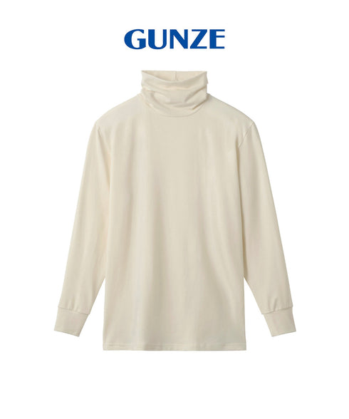 グンゼ GUNZE HOT MAGIC ファイヤーアセドロン メンズ ハイネック長袖インナー 【メール便】