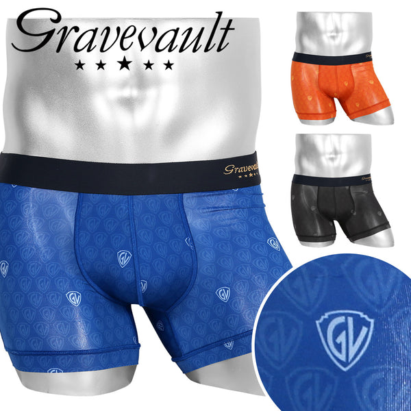 グレイブボールト Gravevault MARK メンズ ショート ボクサーパンツ 【メール便】
