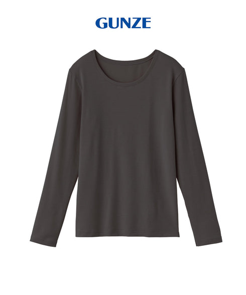 グンゼ GUNZE HOT MAGIC ファイヤーアセドロン レディース 長袖インナー 【メール便】