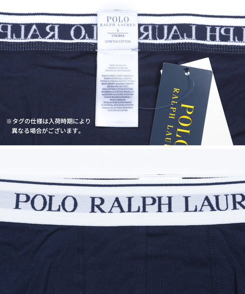ポロ ラルフローレン POLO RALPH LAUREN 【3枚セット】CLSSIC TRUNK メンズ ボクサーパンツ 下着 おしゃれ 人気 プレゼント 彼氏