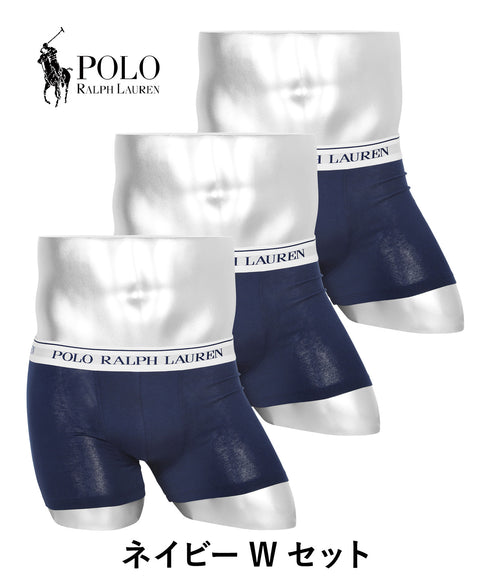 ポロ ラルフローレン POLO RALPH LAUREN 【3枚セット】CLSSIC TRUNK メンズ ボクサーパンツ