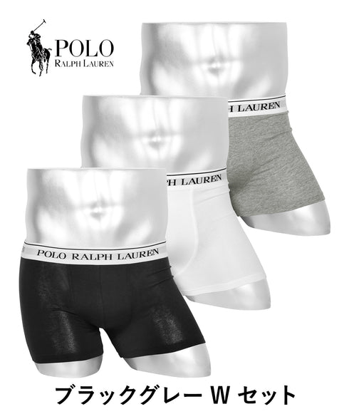 ポロ ラルフローレン POLO RALPH LAUREN 【3枚セット】CLSSIC TRUNK メンズ ボクサーパンツ