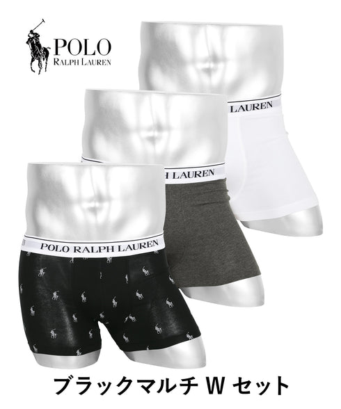 ポロ ラルフローレン POLO RALPH LAUREN 【3枚セット】CLSSIC TRUNK メンズ ボクサーパンツ