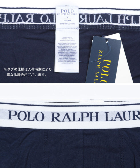 ポロ ラルフローレン POLO RALPH LAUREN 【3枚セット】CLSSIC TRUNK メンズ ボクサーパンツ