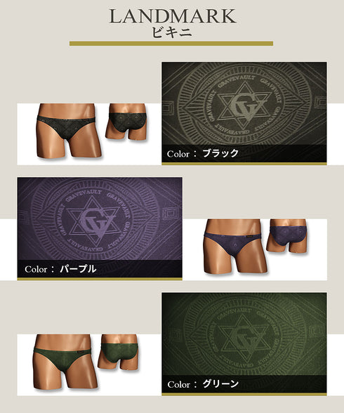 グレイブボールト Gravevault LANDMARK メンズ ビキニ 【メール便】