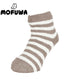モフワ MOFUWA 極厚あったかボア レディース ルームソックス 【メール便】
