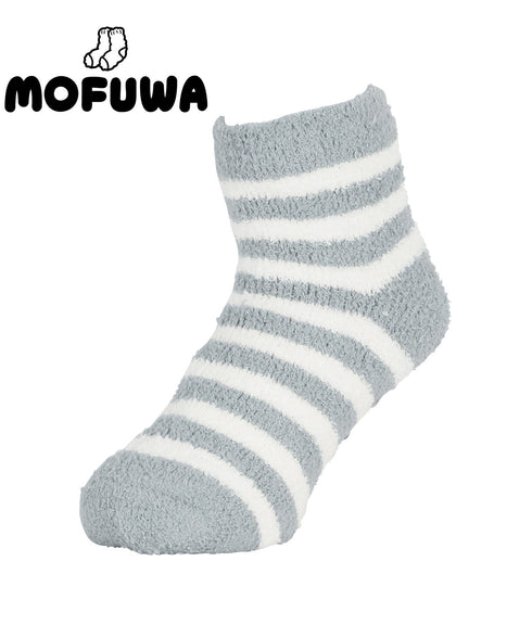 モフワ MOFUWA 極厚あったかボア レディース ルームソックス 【メール便】