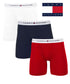 トミー ヒルフィガー TOMMY HILFIGER 【3枚セット】Cotton Classics Core Plus メンズ ロングボクサーパンツ プレゼント クリスマス ギフト 彼氏 夫 旦那