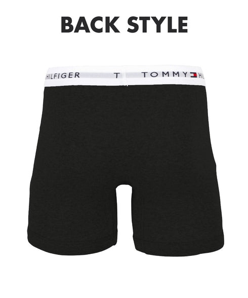 トミー ヒルフィガー TOMMY HILFIGER 【3枚セット】Cotton Classics Core Plus メンズ ロングボクサーパンツ プレゼント クリスマス ギフト 彼氏 夫 旦那