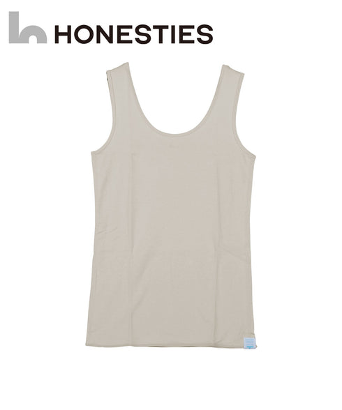 オネスティーズ HONESTIES 裏表前後なし レディース やわふわコットン さらつやシルキー タンクトップ 【メール便】|おしゃれ 人気 プレゼント 彼氏