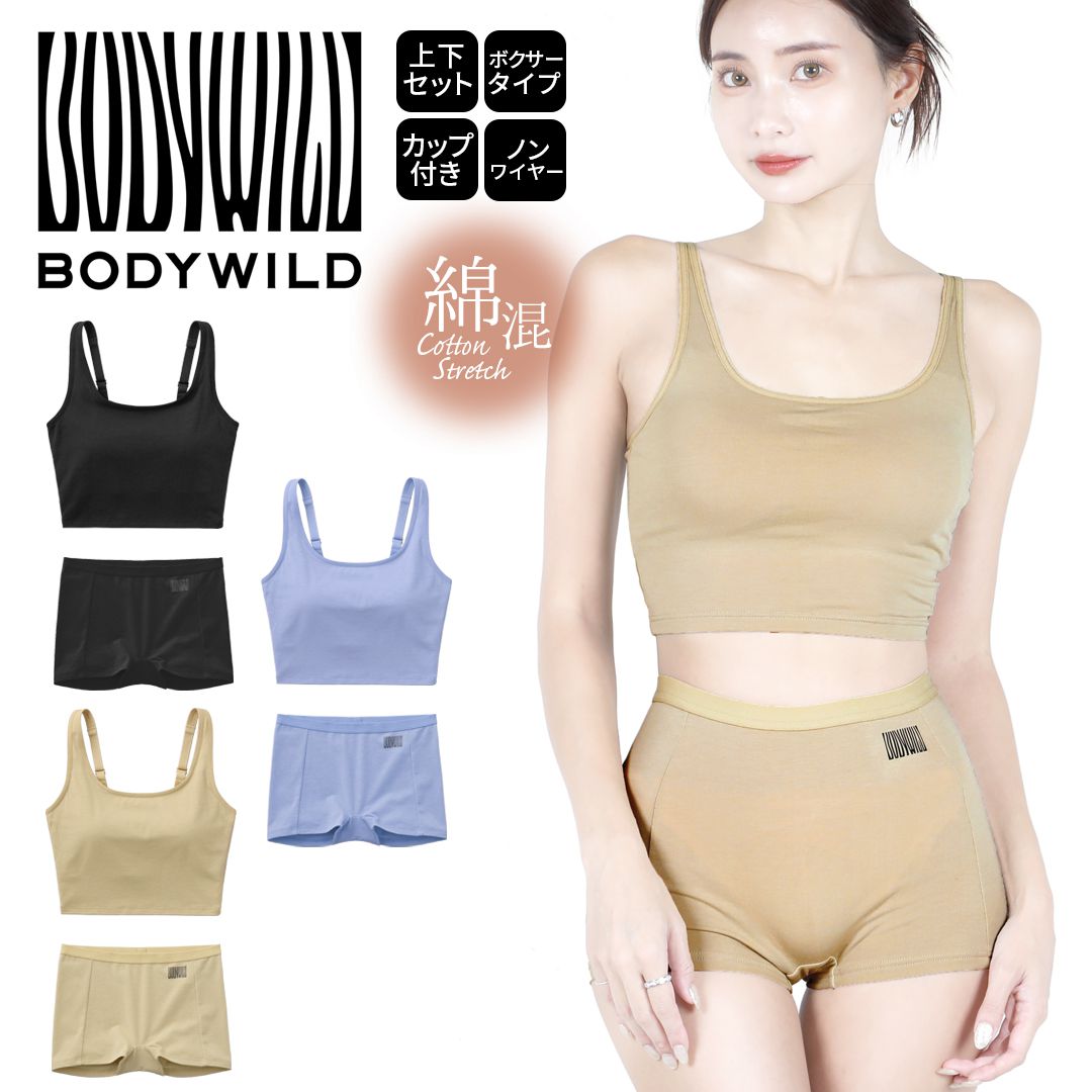 グンゼ GUNZE BODY WILD STANDARD レディース ブラ＆ショーツ 上下