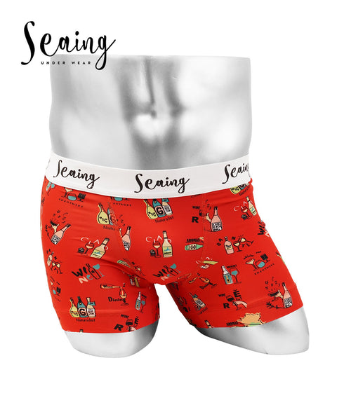 シーング Seaing WINE メンズボクサーパンツ 【メール便】