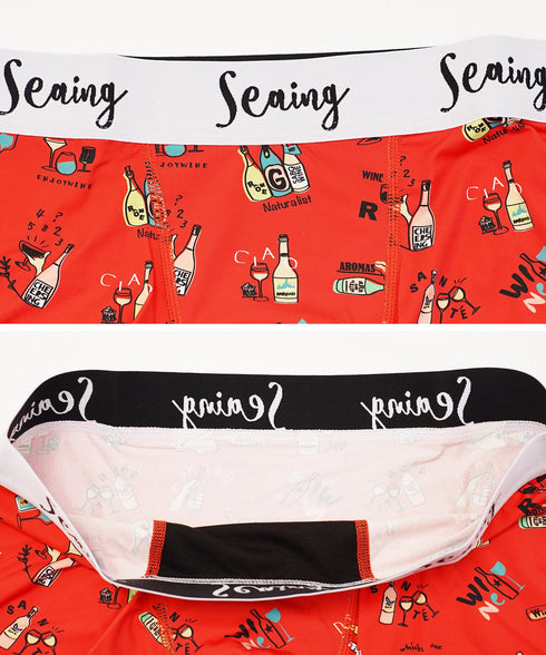 シーング Seaing WINE メンズボクサーパンツ 【メール便】