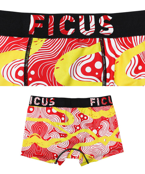 フィークス FICUS strange wagara メンズボクサーパンツ 【メール便】|下着 おしゃれ 人気 クリスマス プレゼント 彼氏