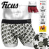 フィークス FICUS CAMOSTAR メンズ ボクサーパンツ 【メール便】|下着 おしゃれ 人気 クリスマス プレゼント 彼氏