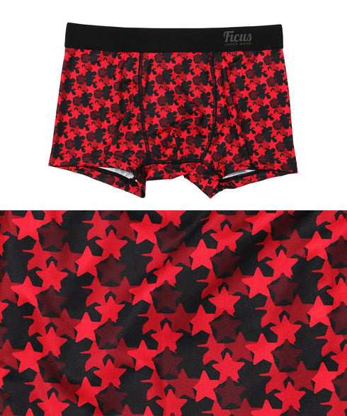 フィークス FICUS CAMOSTAR メンズ ボクサーパンツ 【メール便】|下着 おしゃれ 人気 クリスマス プレゼント 彼氏