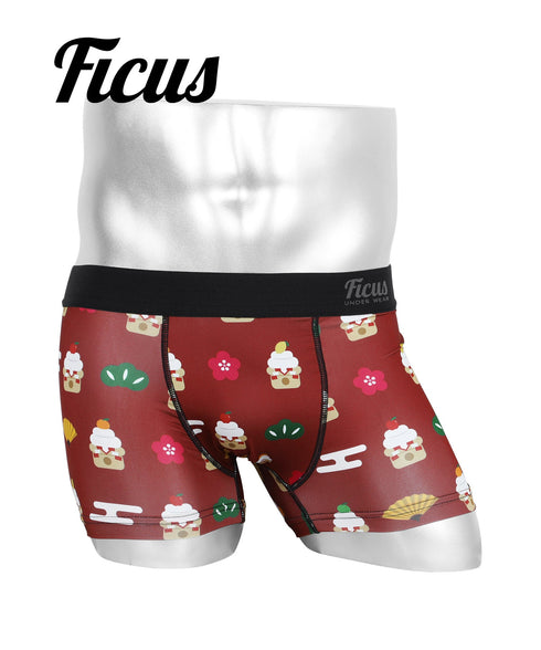 フィークス FICUS フルーツ鏡餅 メンズ ボクサーパンツ 【メール便】 cts
