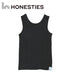 オネスティーズ HONESTIES 裏表前後なし キッズ やわふわコットン さらつやシルキー タンクトップ 【メール便】
