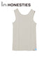 オネスティーズ HONESTIES 裏表前後なし キッズ やわふわコットン さらつやシルキー タンクトップ 【メール便】