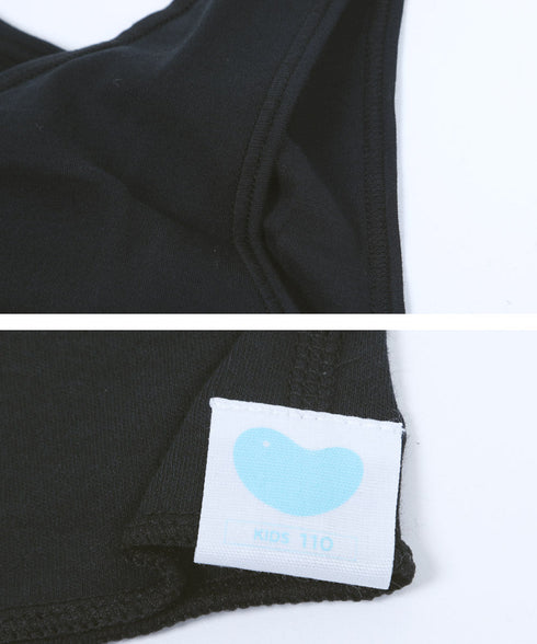 オネスティーズ HONESTIES 裏表前後なし キッズ やわふわコットン さらつやシルキー タンクトップ 【メール便】