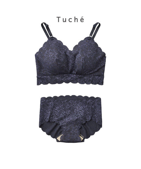 グンゼ GUNZE Tuche cherish moon レディース ブラ&ショーツ 上下セット