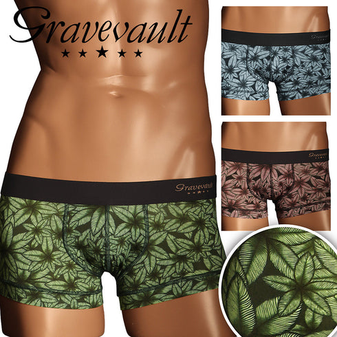 グレイブボールト Gravevault PEACEFUL メンズ ローライズ ボクサーパンツ 【メール便】