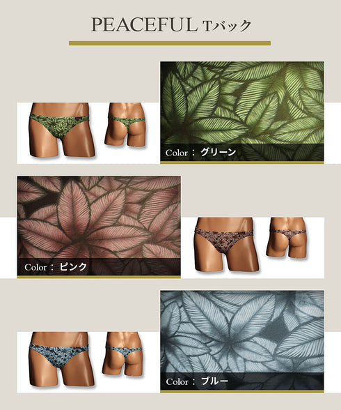 グレイブボールト Gravevault PEACEFUL メンズ Tバック 【メール便】