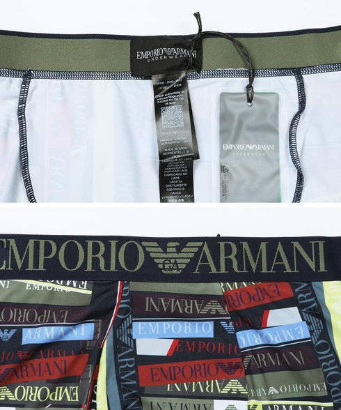 エンポリオ アルマーニ EMPORIO ARMANI ALL OVER EAGLE MICROFIBER TRUNK メンズ ローライズ ボクサーパンツ 【メール便】 cts