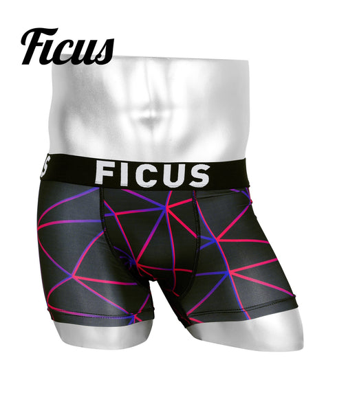 フィークス FICUS Geometric メンズボクサーパンツ 【メール便】|下着 おしゃれ 人気 クリスマス プレゼント 彼氏 cts
