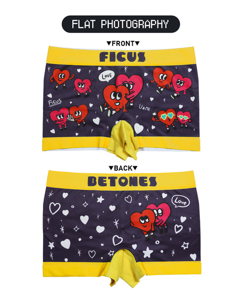 フィークス×ビトーンズ FCIUS BETONES Luvs メンズボクサーパンツ 【メール便】