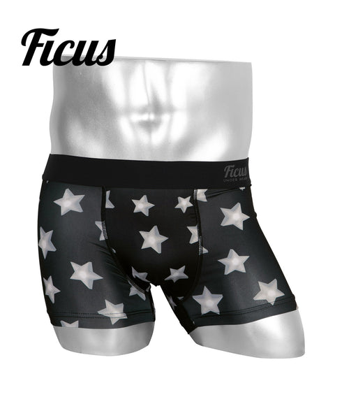 フィークス FICUS METALLIC STARS メンズ ボクサーパンツ 【メール便】|下着 おしゃれ 人気 クリスマス プレゼント 彼氏 cts