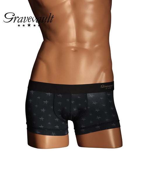 グレイブボールト Gravevault Star Stads メンズ ローライズ ボクサーパンツ 【メール便】