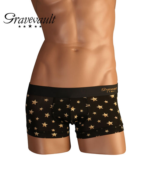 グレイブボールト Gravevault Star Stads メンズ ローライズ ボクサーパンツ 【メール便】