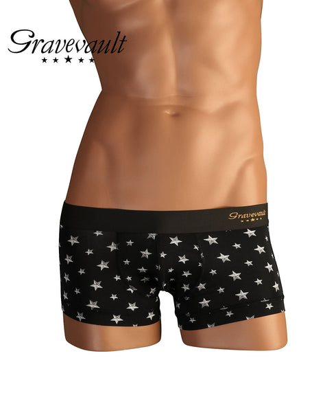グレイブボールト Gravevault Star Stads メンズ ローライズ ボクサーパンツ 【メール便】