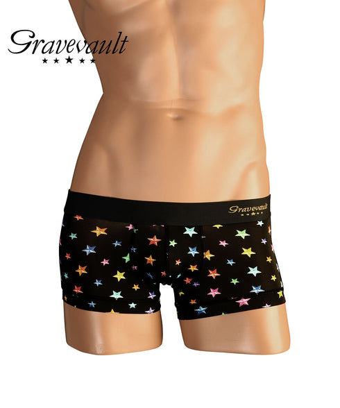 グレイブボールト Gravevault Star Stads メンズ ローライズ ボクサーパンツ 【メール便】
