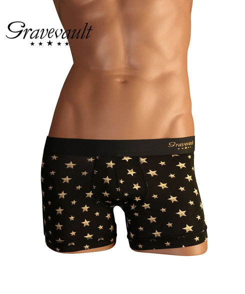 グレイブボールト Gravevault Star Stads メンズ ショート ボクサーパンツ 【メール便】