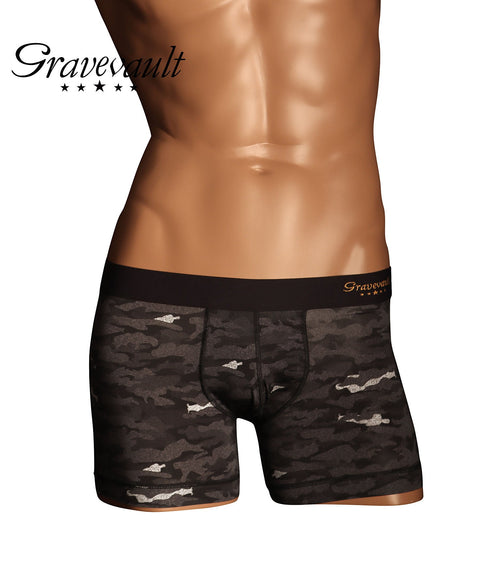 グレイブボールト Gravevault Oscar メンズ ショート ボクサーパンツ 【メール便】