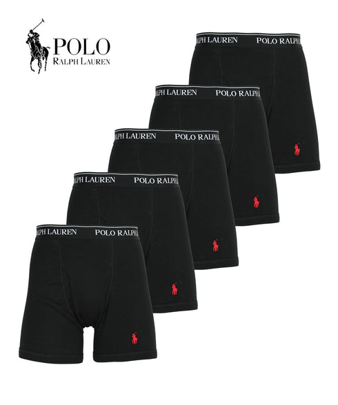 ポロ ラルフローレン POLO RALPH LAUREN 【5枚セット】CLASSIC FIT メンズ ロングボクサーパンツ|下着 おしゃれ 人気 クリスマス プレゼント 彼氏