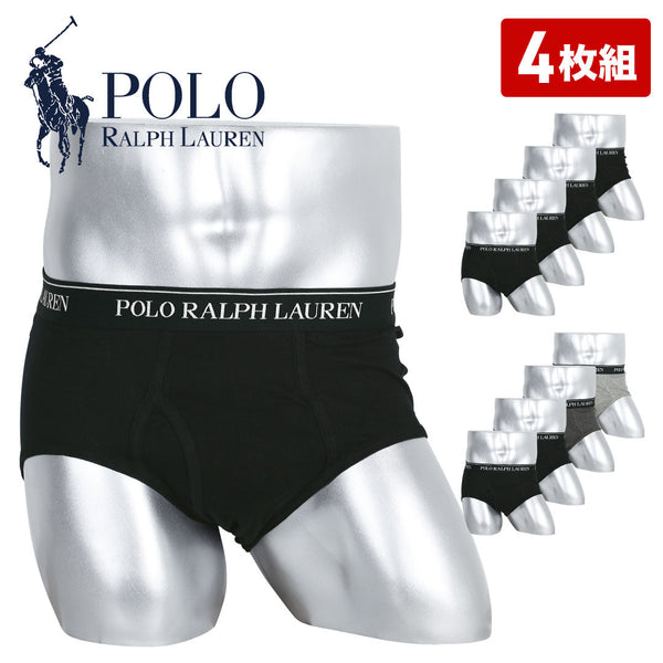 ポロ ラルフローレン POLO RALPH LAUREN 【4枚セット】CLASSIC FIT メンズ ブリーフ
