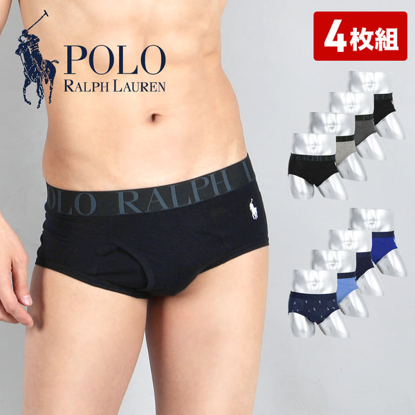 ポロ ラルフローレン POLO RALPH LAUREN 【4枚セット】CLASSIC FIT メンズ ブリーフ 下着 おしゃれ 人気 プレゼント 彼氏