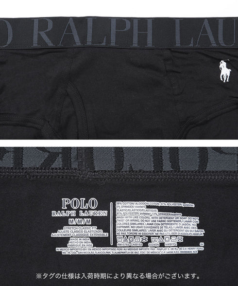 ポロ ラルフローレン POLO RALPH LAUREN 【4枚セット】CLASSIC FIT メンズ ブリーフ プレゼント クリスマス ギフト 彼氏 夫 旦那