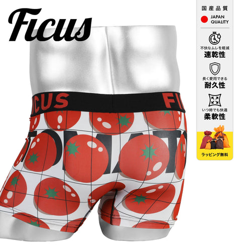 フィークス FICUS TomatoFamily メンズボクサーパンツ 【メール便】|下着 おしゃれ 人気 クリスマス プレゼント 彼氏