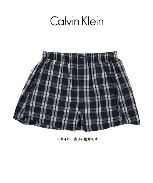 カルバンクライン Calvin Klein バラ売り COTTON CLASSICS WOVAN メンズ トランクス 【メール便】