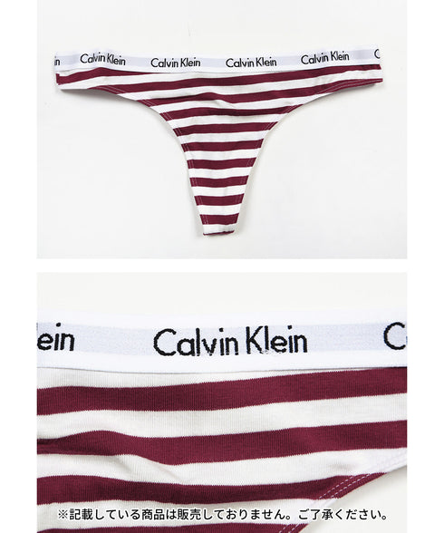 カルバンクライン Calvin Klein バラ売り CAROUSEL レディース Tバック 【メール便】