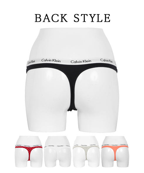 カルバンクライン Calvin Klein バラ売り CAROUSEL レディース Tバック 【メール便】