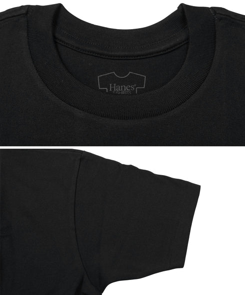 ヘインズ Hanes KURO クルーネック 半袖Tシャツ 【メール便】